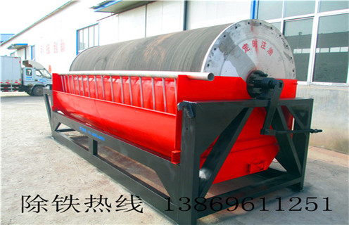 顺流磁选机，河北顺流式磁选机工作原理及结构图_河北顺流式磁选机磁场强度及跑尾如何处理