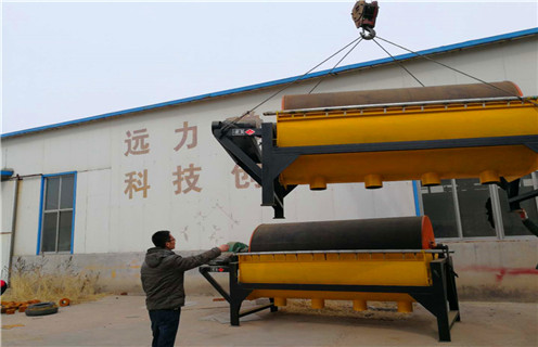 永磁筒式磁选机，德州永磁筒式磁选机_广东湛江永磁筒式磁选机底部特点厂家保证_广东湛江永磁筒式磁选机价格